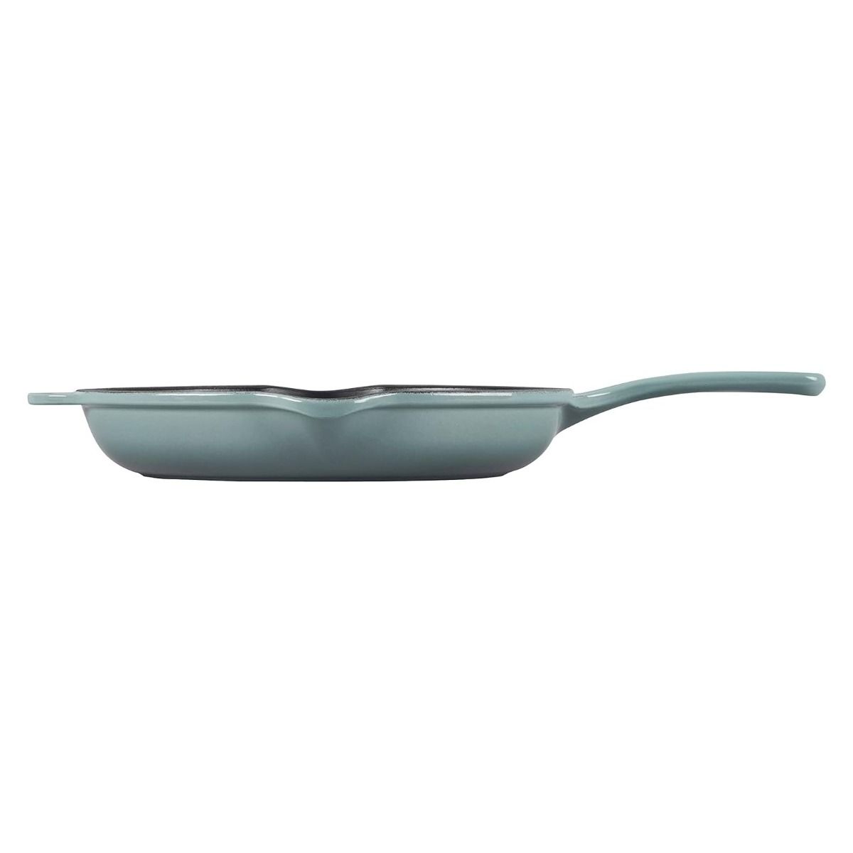  Le Creuset 9" Signature Enameled Cast Iron Skillet | Sea Salt