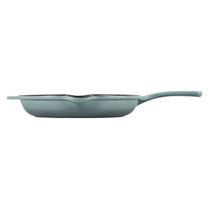  Le Creuset 9" Signature Enameled Cast Iron Skillet | Sea Salt