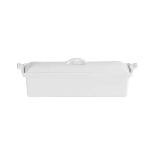  Le Creuset Traditional Rectangular 2 Qt. Pate Terrine | White