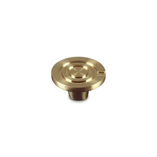  Le Creuset Crucible Medium Knob | Light Gold