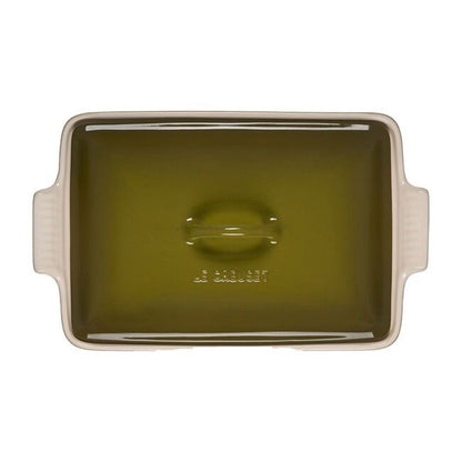  Le Creuset Heritage 4 Qt. Rectangular Covered Casserole | Olive