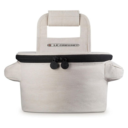  Le Creuset Round Dutch Oven Tote Bag (Ecru) | For 4.5 Qt. & 5.5 Qt. Le Creuset Round Dutch Ovens