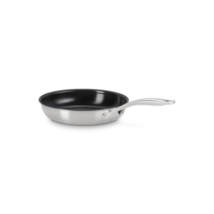  Le Creuset Essential Stainless Steel Nonstick 9.5" Shallow Round Fry Pan