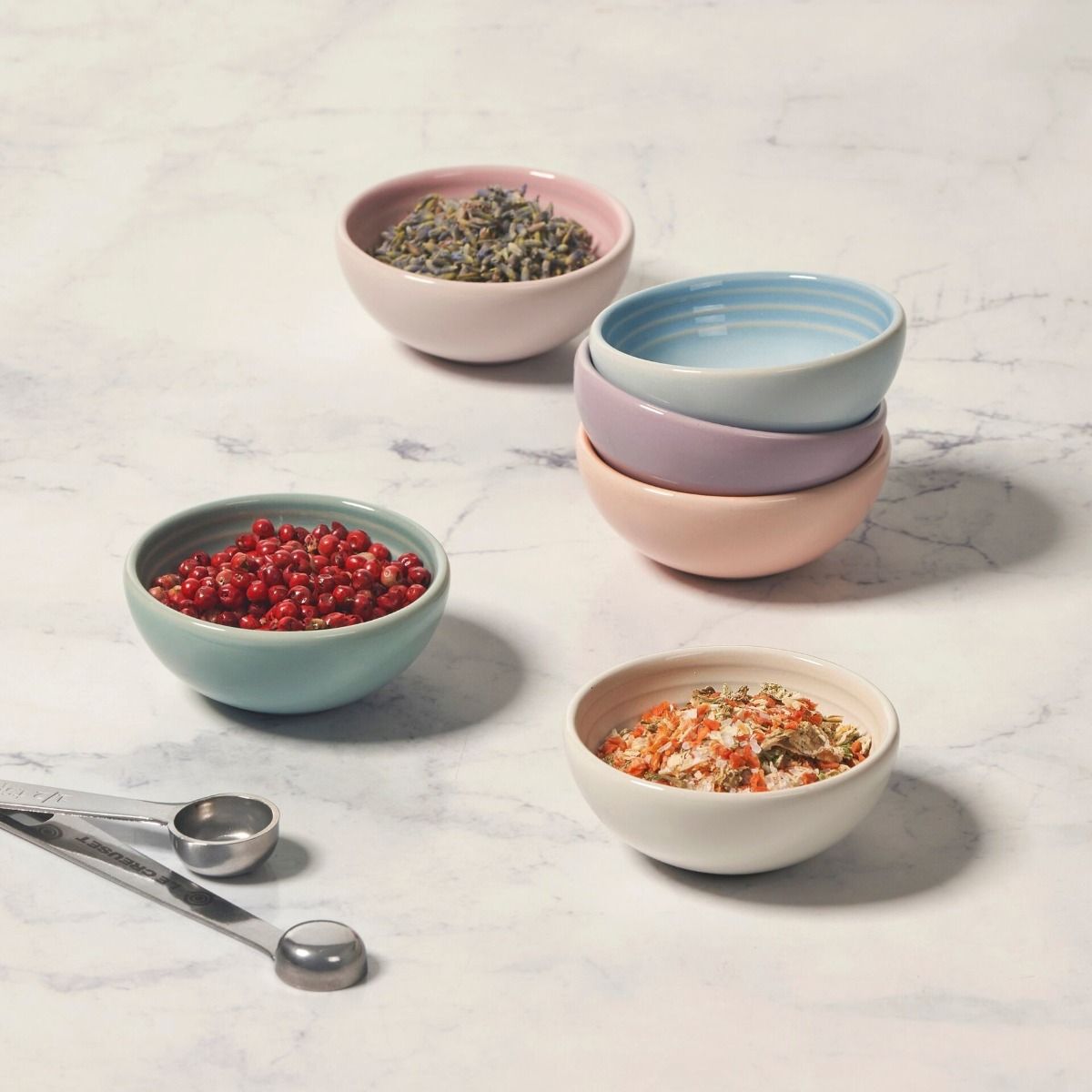  Le Creuset 2oz Pinch Bowl Gift Set (Set Of 6) | Pastel Multicolor