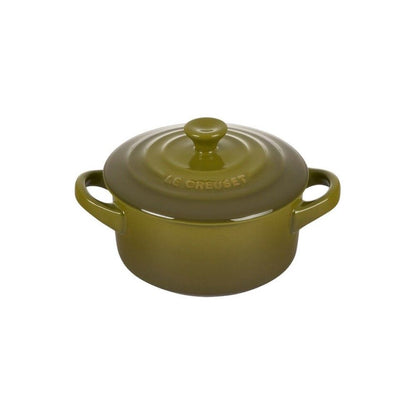  Le Creuset 8oz Mini Round Cocotte | Olive