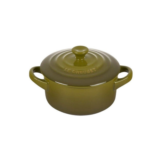  Le Creuset 8oz Mini Round Cocotte | Olive
