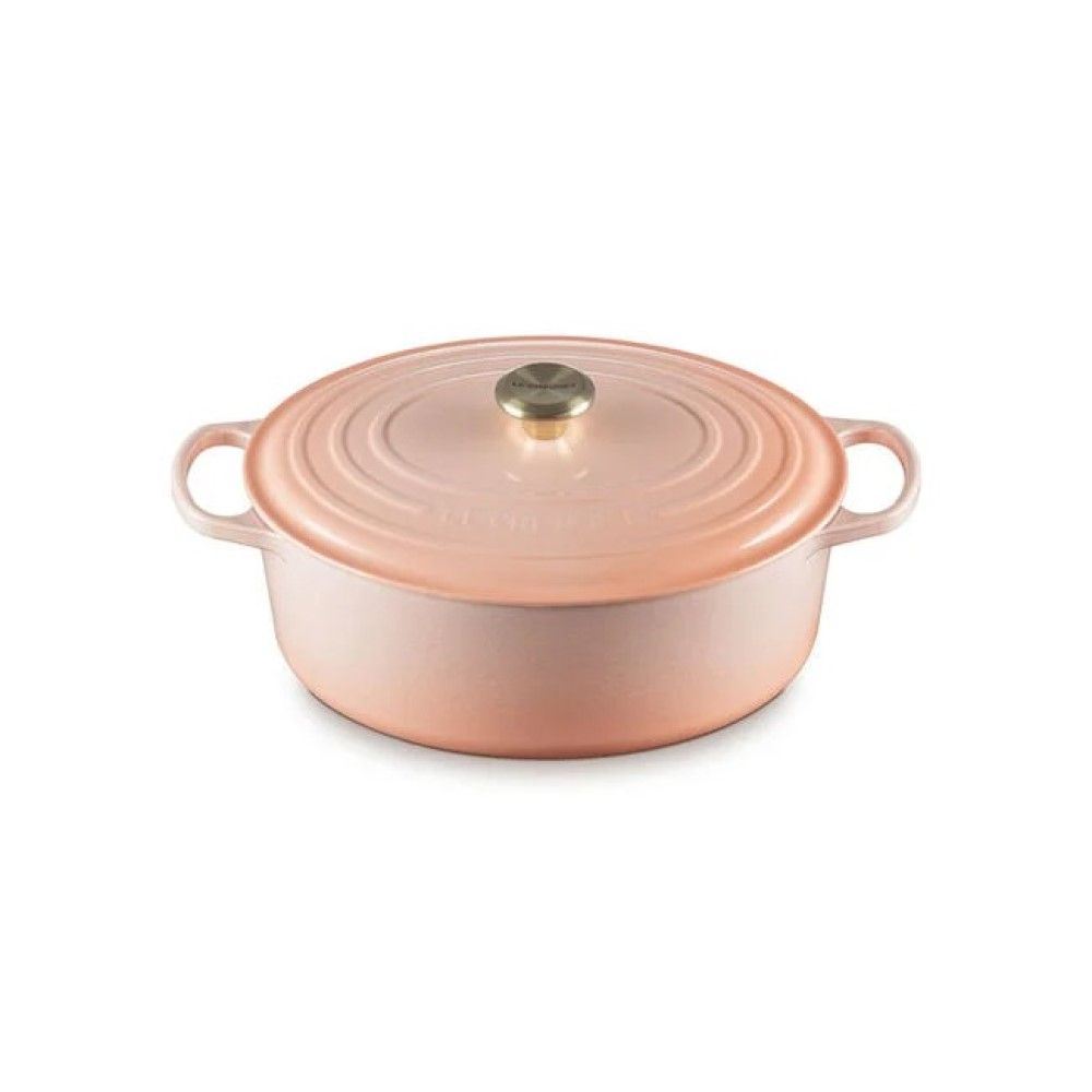  Le Creuset Signature 8 Qt. Oval Dutch Oven | Peche