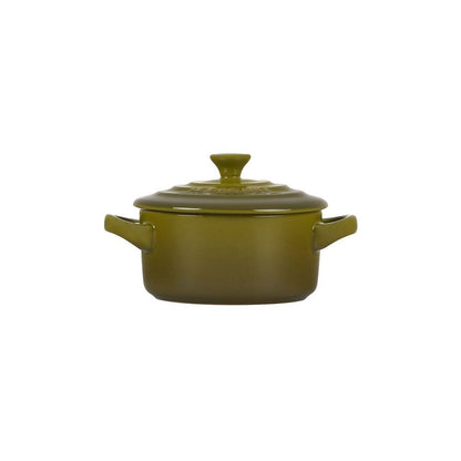  Le Creuset 8oz Mini Round Cocotte | Olive