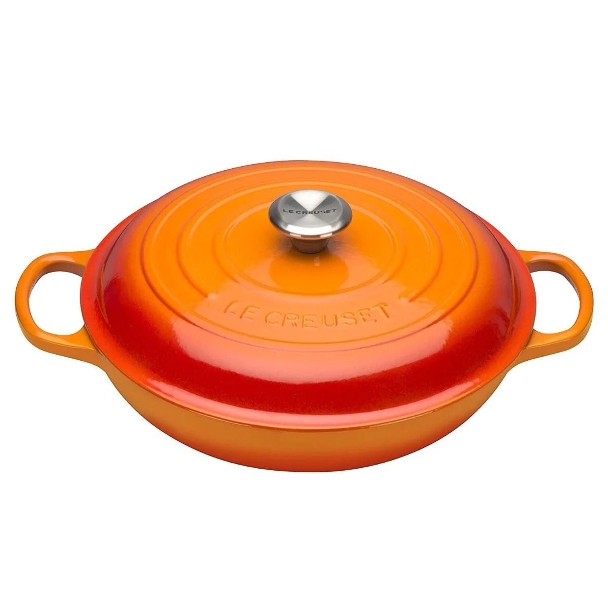  Le Creuset 7-Piece Signature Cookware Set | Flame Orange