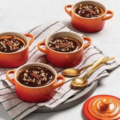  Le Creuset 8oz Round Mini Cocotte | Flame Orange