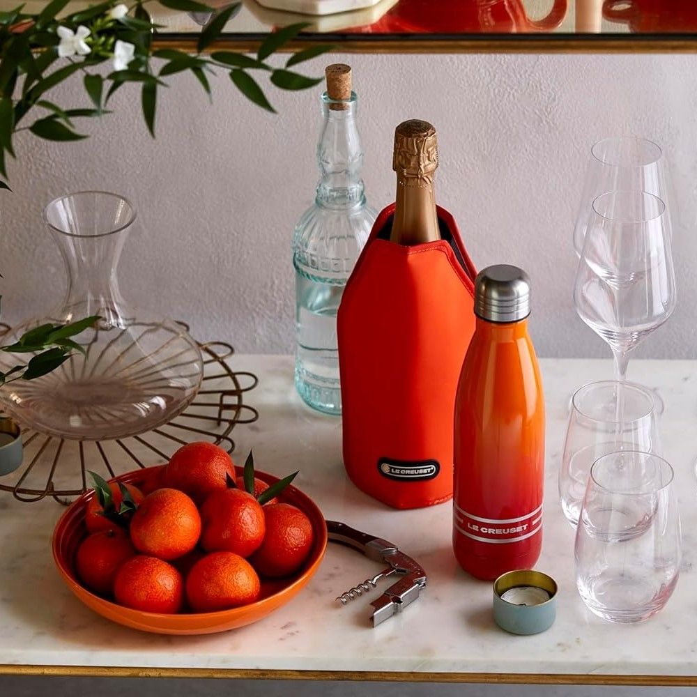  Le Creuset Nylon Wine Cooler Sleeve | Flame