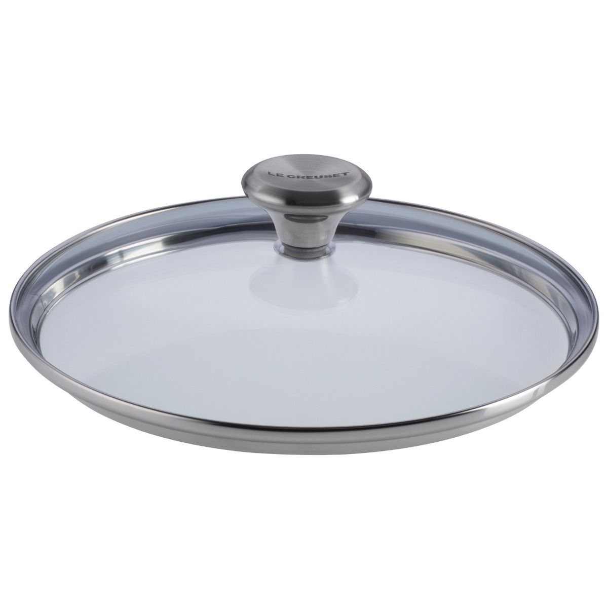  Le Creuset 8" Glass Lid With Stainless Steel Knob