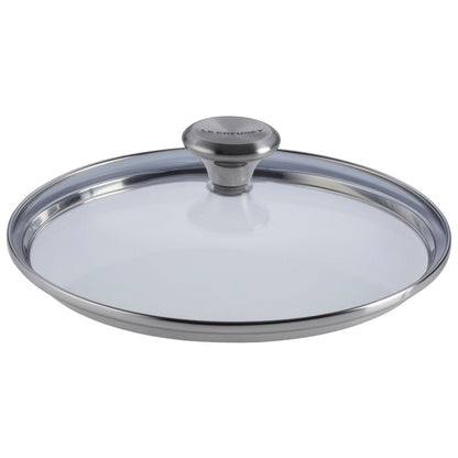  Le Creuset 8" Glass Lid With Stainless Steel Knob