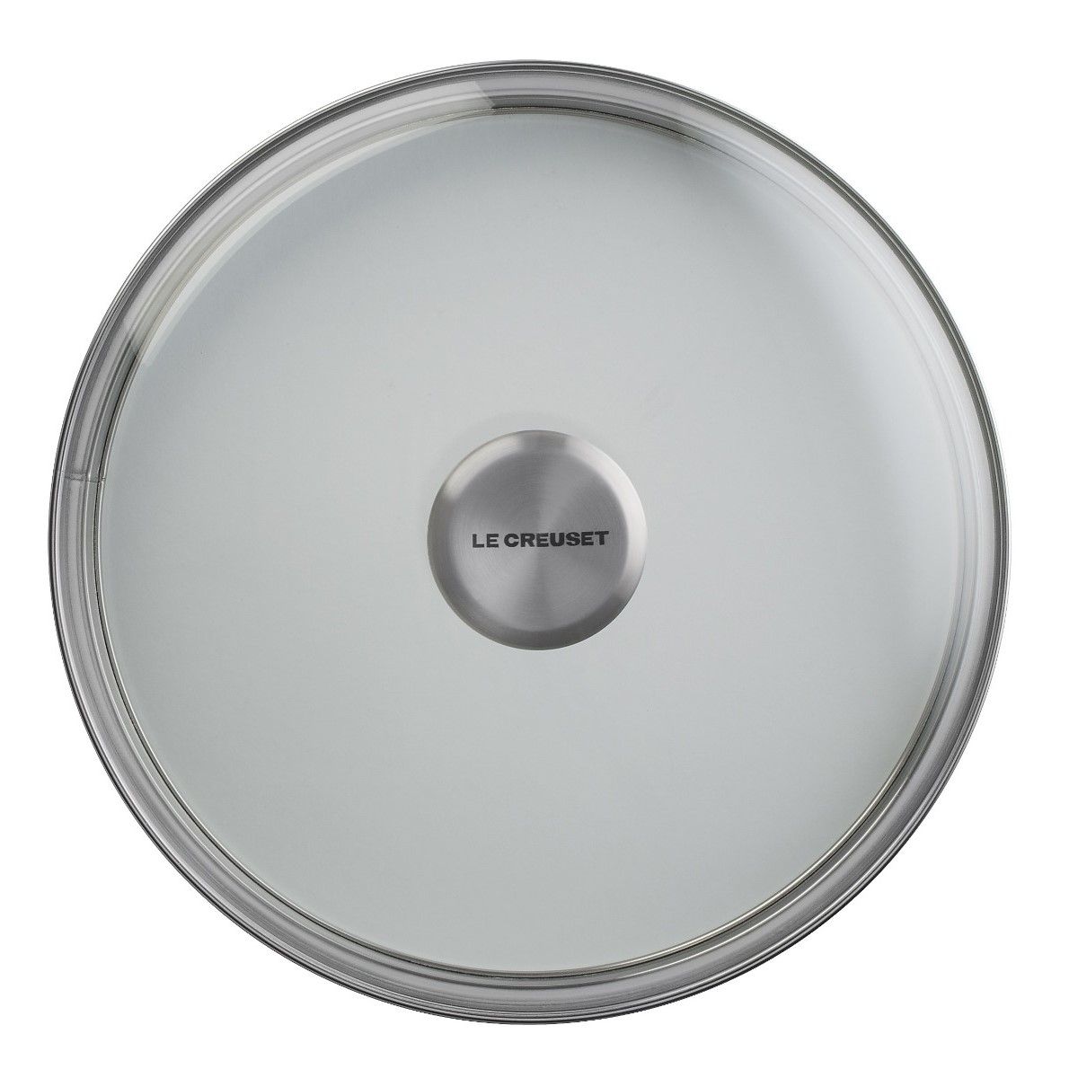  Le Creuset 8" Glass Lid With Stainless Steel Knob