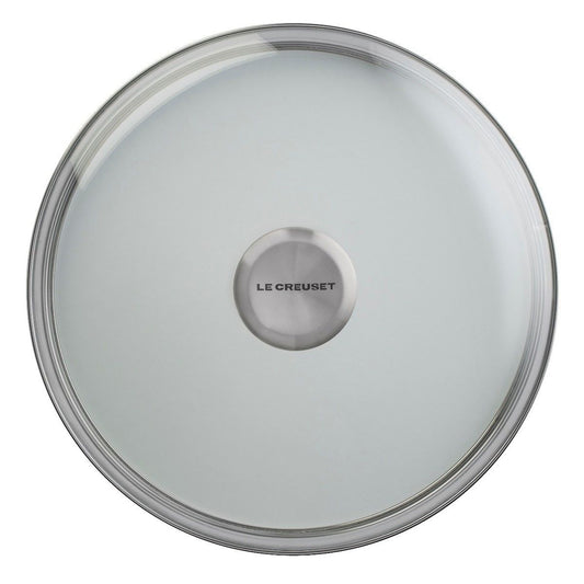  Le Creuset 9.5" Glass Lid With Stainless Steel Knob