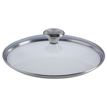  Le Creuset 10" Glass Lid With Stainless Steel Knob