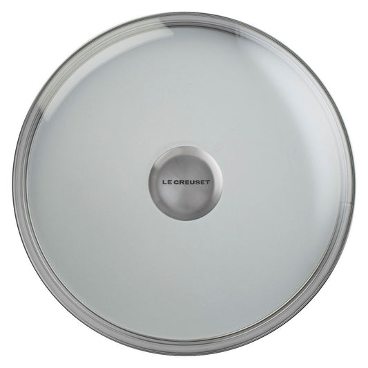  Le Creuset 10" Glass Lid With Stainless Steel Knob