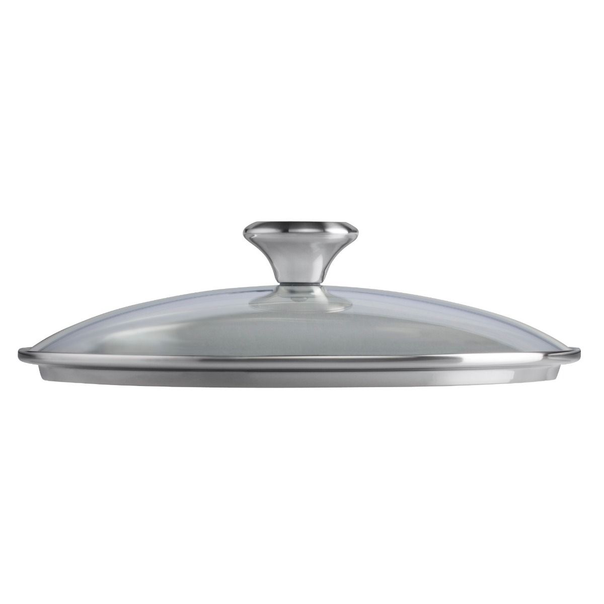  Le Creuset 10" Glass Lid With Stainless Steel Knob