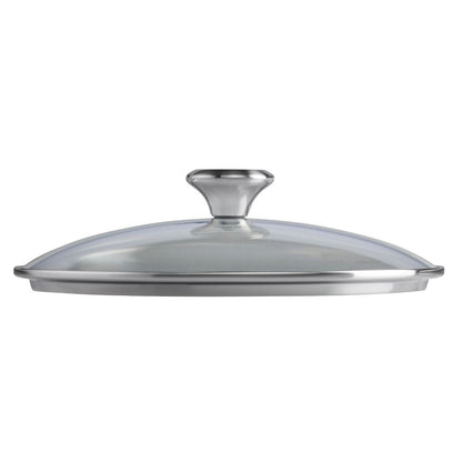  Le Creuset 10" Glass Lid With Stainless Steel Knob
