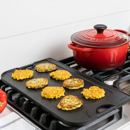  Le Creuset Giant Cast Iron Reversible Grill/Griddle