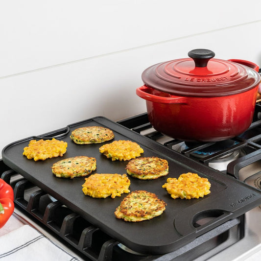  Le Creuset Giant Cast Iron Reversible Grill/Griddle