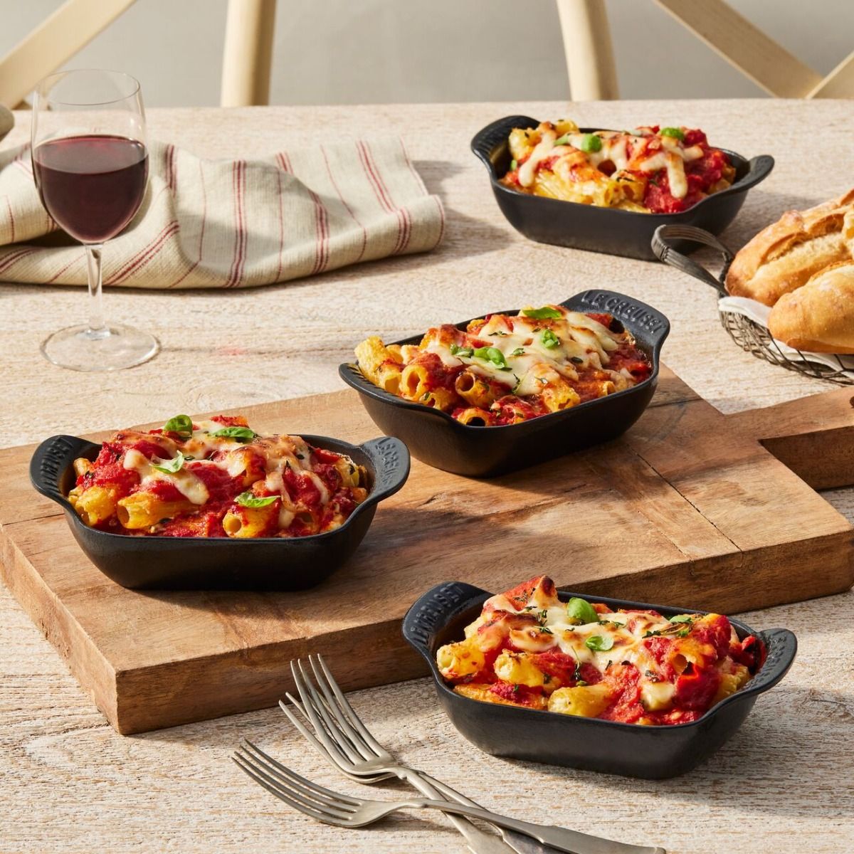  Le Creuset Gourmand Collection 0.75 Qt. Mini Rectangle Baker | Set Of 4