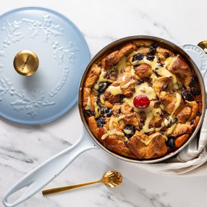  Le Creuset Holly Collection 2.25 Qt. Saucier | Coastal Blue