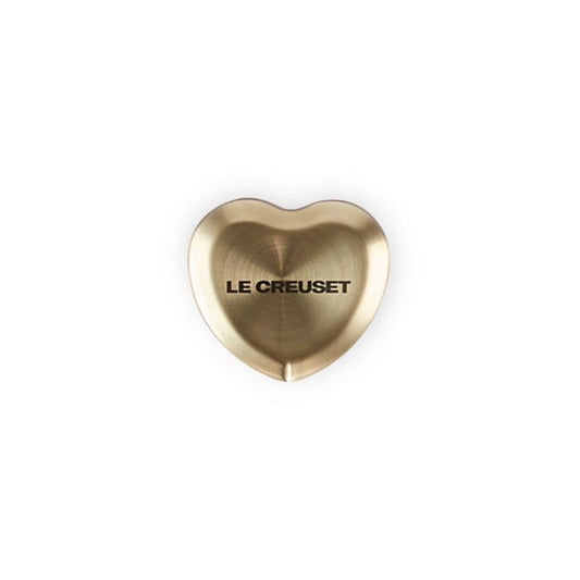  Le Creuset Figural Heart Knob | Light Gold