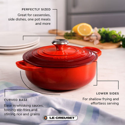  Le Creuset Signature 3.5 Quart Sauteuse | Caribbean