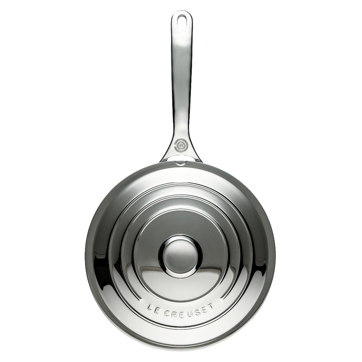  Le Creuset Signature Stainless Steel 3-Quart Saute Pan With Lid