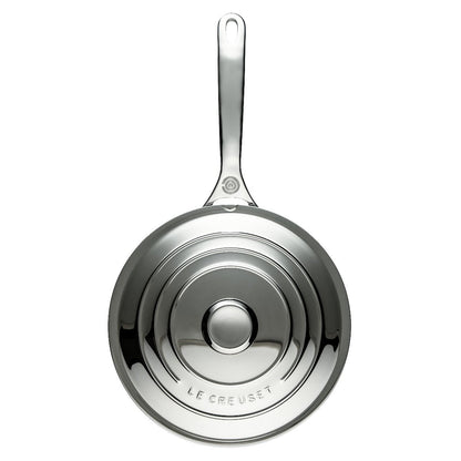  Le Creuset Signature Stainless Steel 3-Quart Saute Pan With Lid