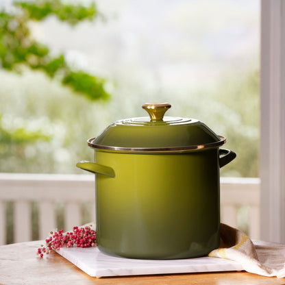 Le Creuset 10 Qt. Stockpot | Olive