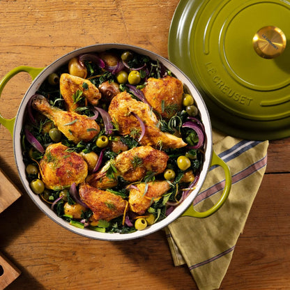  Le Creuset Signature 5.5 Qt. Round Dutch Oven | Olive