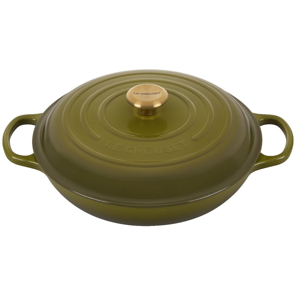  Le Creuset Signature 3.5 Qt. Braiser | Olive