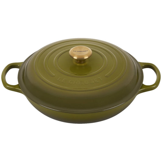  Le Creuset Signature 3.5 Qt. Braiser | Olive