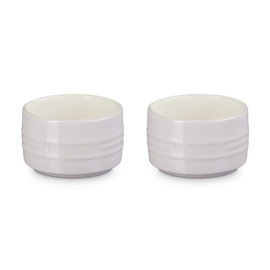  Le Creuset 7oz Straight Walled Ramekins (Set Of 2) | Shallot