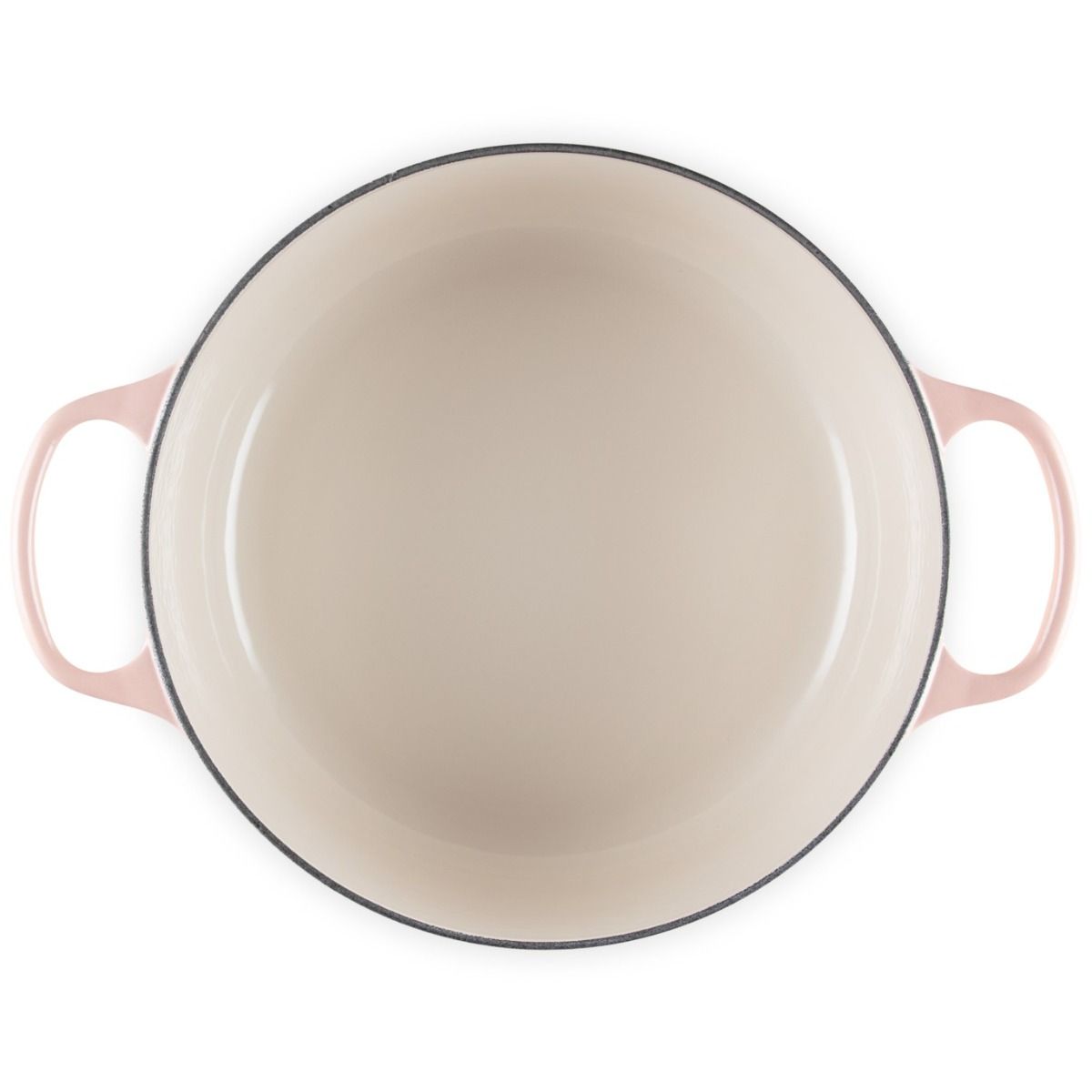  Le Creuset 7.25 Qt. Round Signature Dutch Oven With Gold-Colored Stainless Steel Knob | Pêche
