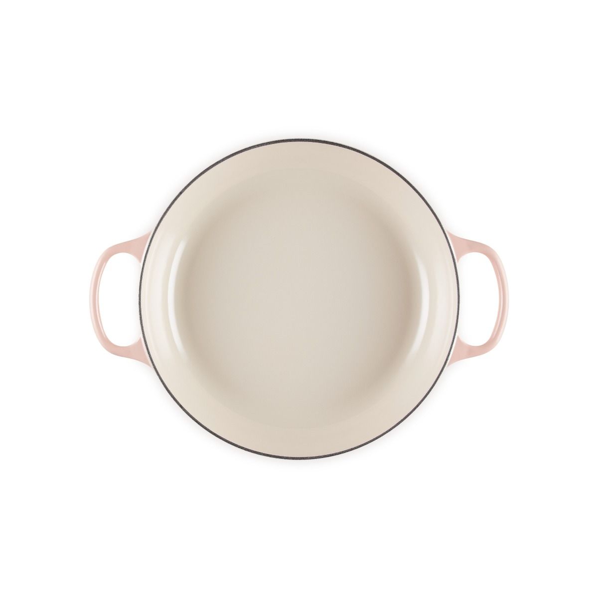  Le Creuset 5 Qt. Signature Enameled Cast Iron Braiser With Gold-Colored Stainless Steel Knob | Pêche