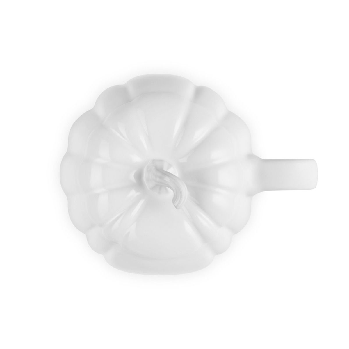  Le Creuset Pumpkin Mug With Lid | White