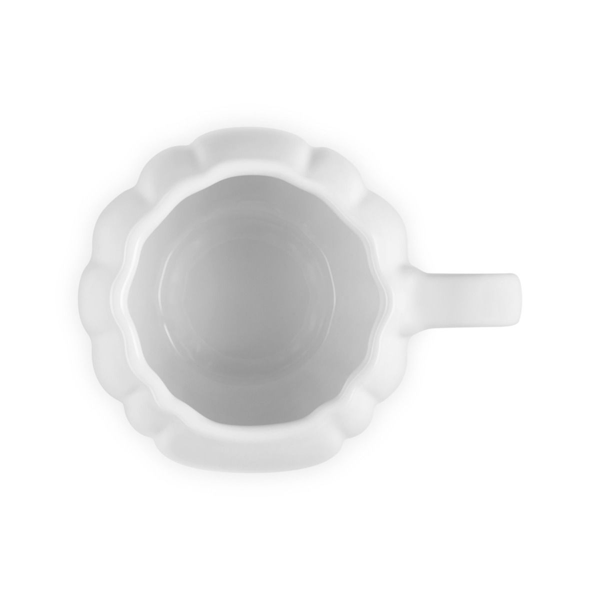  Le Creuset Pumpkin Mug With Lid | White