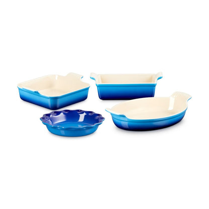  Le Creuset Heritage 4-Piece Stoneware Bakeware Set | Marseille