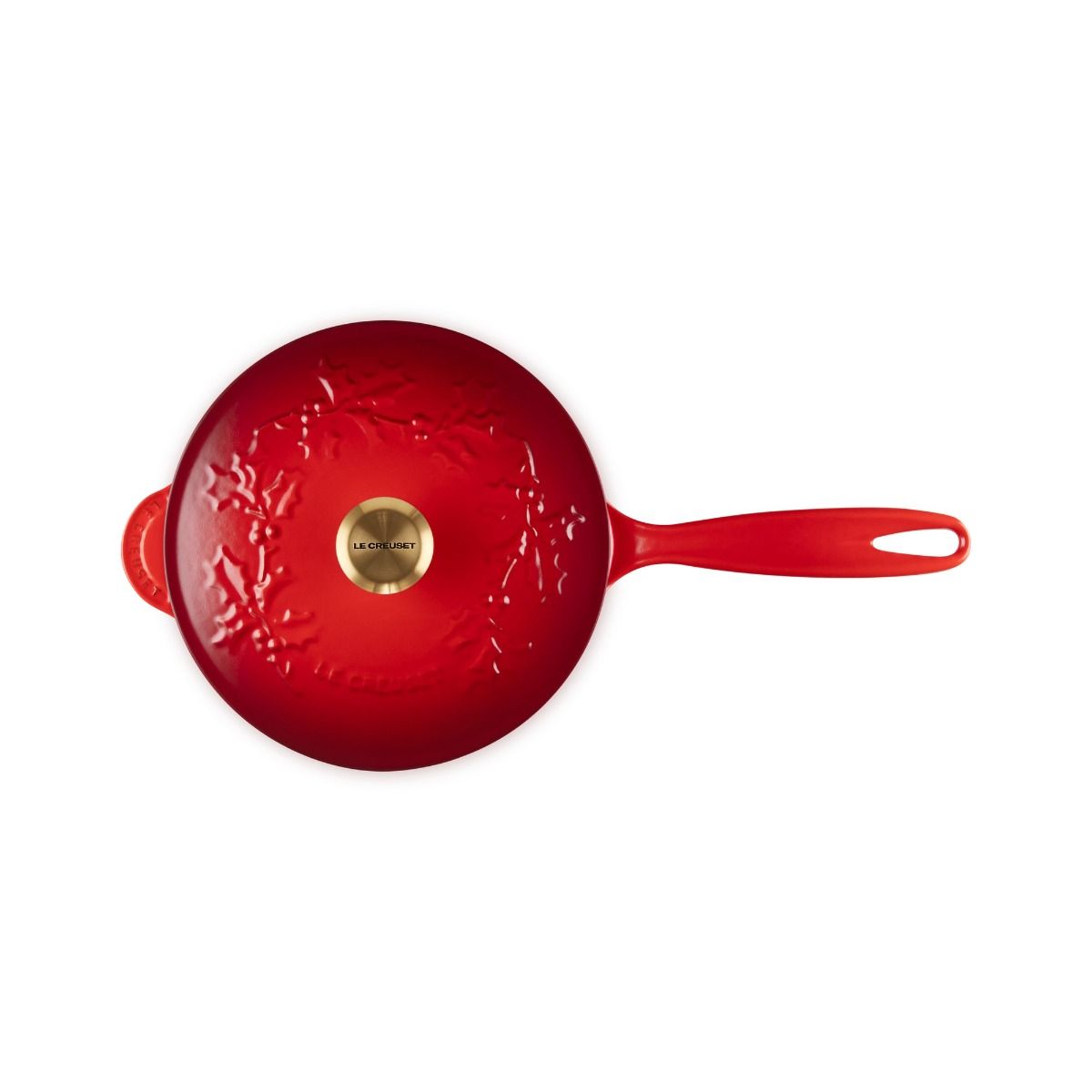  Le Creuset Holly Collection 2.25 Qt. Saucier | Cerise