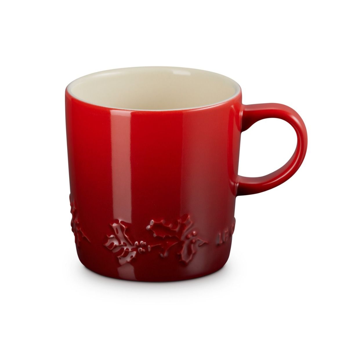  Le Creuset Holly Collection 12oz London Mug | Cerise