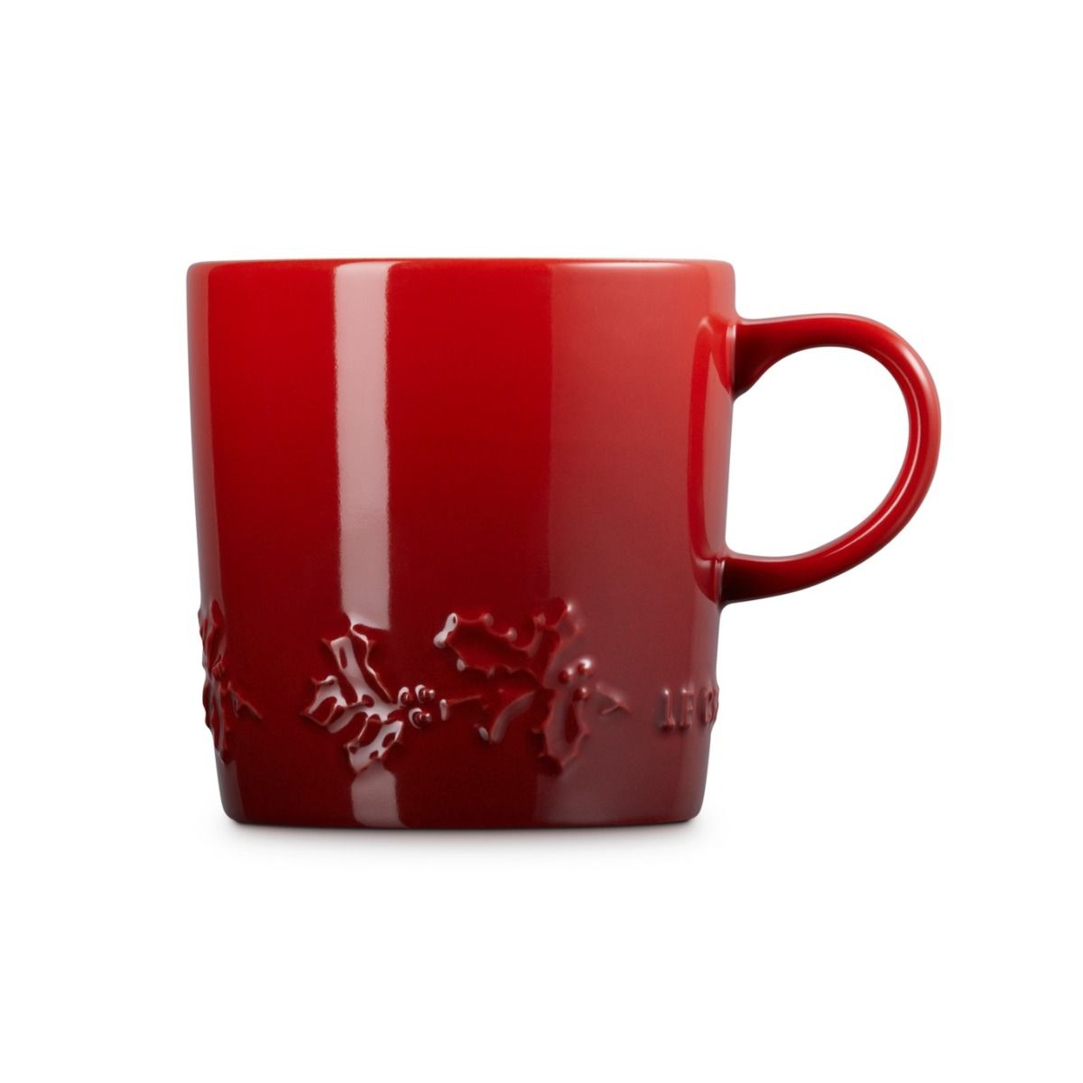  Le Creuset Holly Collection 12oz London Mug | Cerise