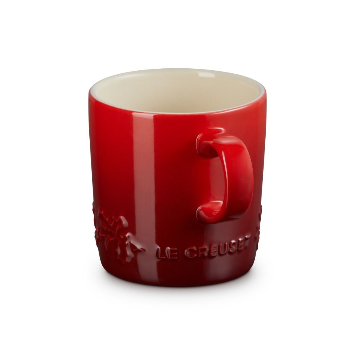  Le Creuset Holly Collection 12oz London Mug | Cerise
