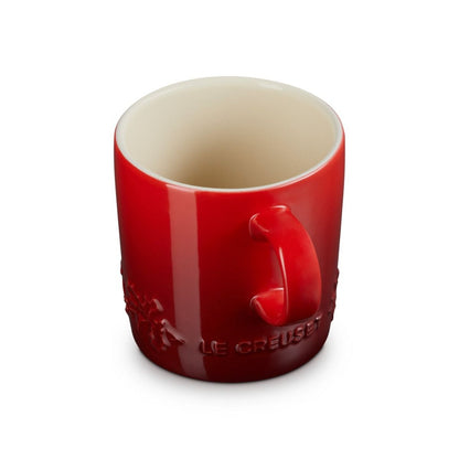  Le Creuset Holly Collection 12oz London Mug | Cerise