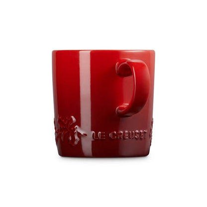  Le Creuset Holly Collection 12oz London Mug | Cerise