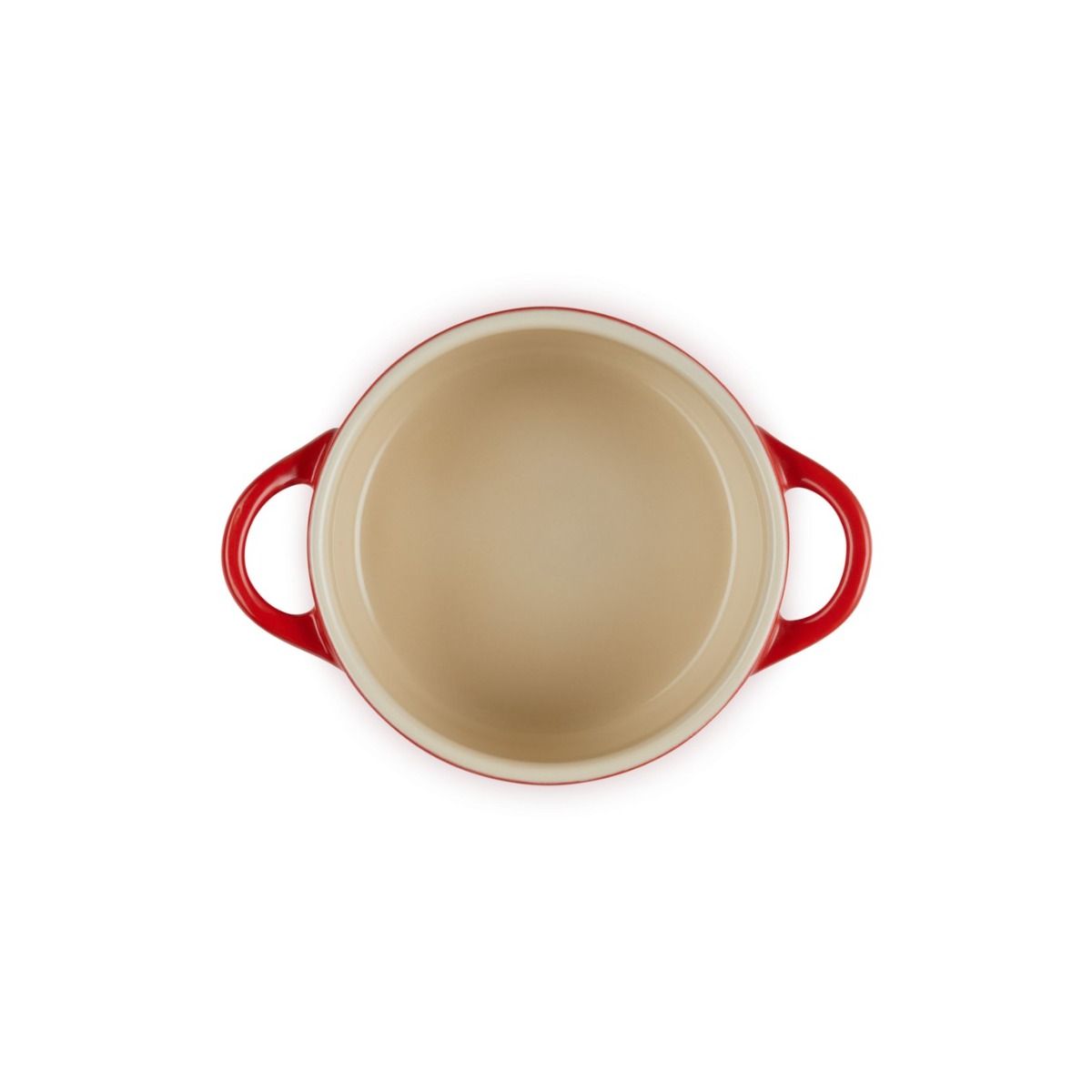  Le Creuset Holly Collection 8oz Mini Cocotte | Cerise