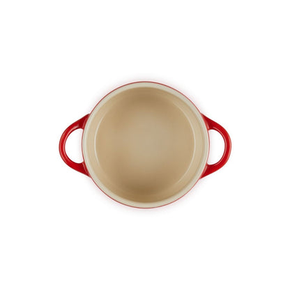  Le Creuset Holly Collection 8oz Mini Cocotte | Cerise