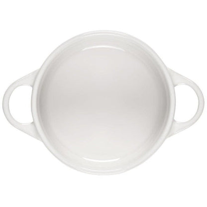  Le Creuset 14oz Round Mini Cocotte | White